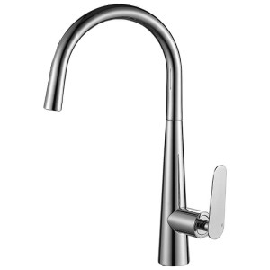 Laveo Nalda Bateria Zlewozmywakowa Z Ruchomą Wylewką Chrom Bay 068D