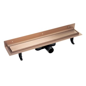 Laveo Basso - Odpływ Liniowy Przyścienny 100 Cm