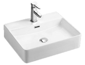 Lavita Umywalka Nablatowa Z Otworem Na Baterie La Vita Altaya Mini 50 X 42