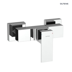 Oltens Gota Bateria Prysznicowa Ścienna Chrom 33001100