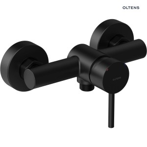 Oltens Molle Bateria Prysznicowa Ścienna Czarny Mat 33000300
