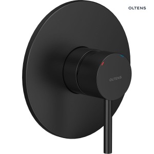 Oltens Molle Bateria Prysznicowa Podtynkowa Kompletna Czarny Mat 33100300