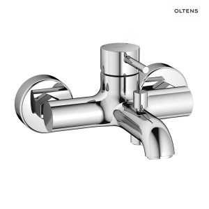 Oltens Molle Bateria Wannowo-Prysznicowa Ścienna Chrom 34000100