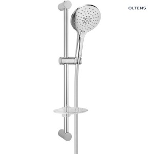 Oltens Saxan Easyclick Alling 60 Zestaw Prysznicowy Z Mydelniczką Chrom 36004100