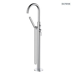 Oltens Molle Bateria Wannowo-Prysznicowa Kompletna Wolnostojąca Chrom 34300100