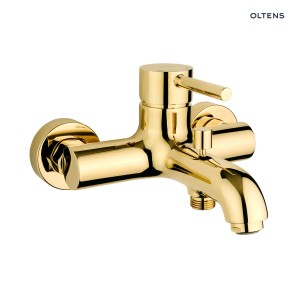 Oltens Molle Bateria Wannowo-Prysznicowa Ścienna Złota 34000800