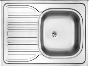 Deante Tango Zlewozmywak Stalowy 1-Komorowy Z Ociekaczem Po Lewej Stronie - Nakładany