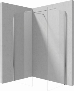 Deante Kerria Plus Ścianka Prysznicowa / Walk-In 80 Cm