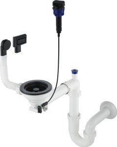 Deante Space-Saver Syfon Do Zlewozmywaka Granitowego 1-Komorowego - Space-Saver