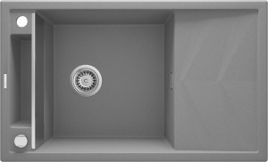 Deante Magnetic Zlewozmywak Granitowy Magnetyczny 1-Komorowy Z Ociekaczem