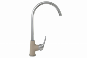 Kuchinox Bateria Kuchenna Sztorcowa, Chrom / Beż Kuchinox Lido Bkl 468D