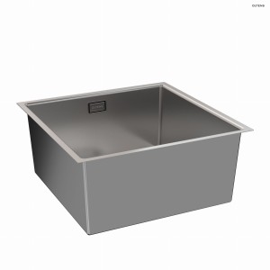 Oltens Stalvask zlewozmywak stalowy 1-komorowy 44x44 cm stal polerowana 71100100