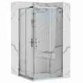 KABINA PUNTO CHROM 80x80