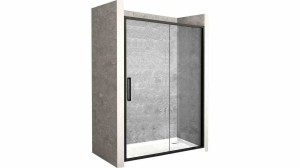 DRZWI PRYSZNICOWE RAPID SLIDE BLACK 150