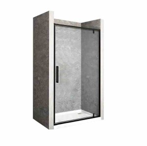 DRZWI PRYSZNICOWE RAPID SWING BLACK 70