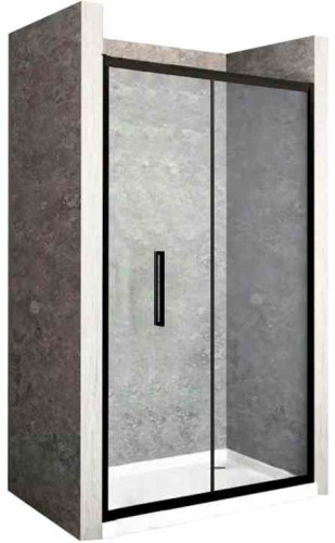 DRZWI PRYSZNICOWE RAPID FOLD BLACK 90