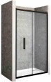 DRZWI PRYSZNICOWE RAPID FOLD BLACK 100