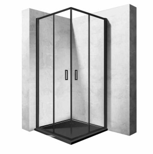 KABINA PUNTO BLACK 90x90