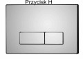 PRZYCISK DO STELAŻA PODTYNKOWEGO H CHROME