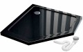 BRODZIK DIAMOND BLACK 90x90x5cm