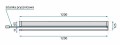 WIESZAK NA RĘCZNIK/PÓŁKA EVO CHROME