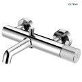 Oltens Hamnes bateria wannowo-prysznicowa ścienna chrom 34005100