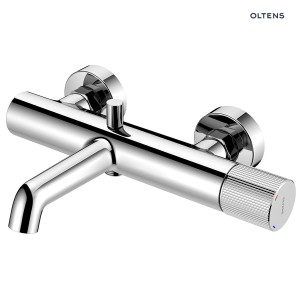 Oltens Hamnes bateria wannowo-prysznicowa ścienna chrom 34005100
