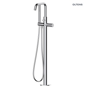 Oltens Hamnes bateria wannowo-prysznicowa wolnostojąca chrom 34302100