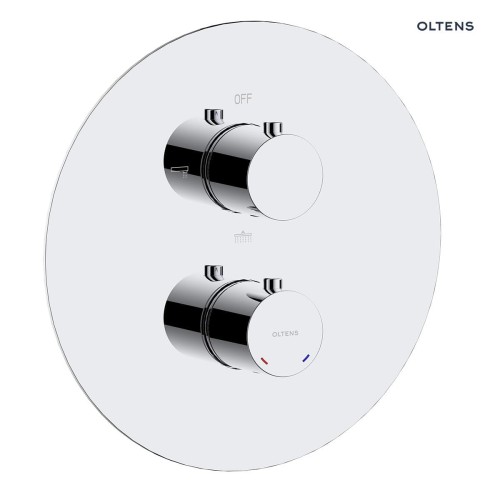Oltens Katla bateria wannowo-prysznicowa termostatyczna podtynkowa chrom 34600100