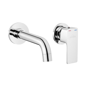 Bateria Umywalkowa Podtynkowa Nyks Chrom Invena Trend