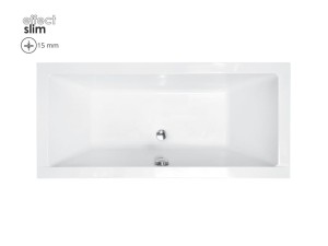QUADRO SLIM wanna prostokątna 190 x 90