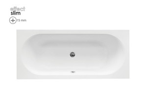 VITAE SLIM wanna prostokątna 180 x 80
