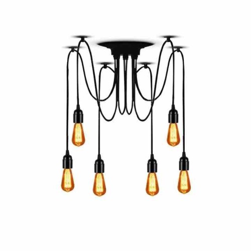 LAMPA APP680-6CP SPIER ROPE