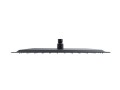 Deszczownica natryskowa Corsan CMD30BL SLIM stalowa czarna kwadratowa 30 cm