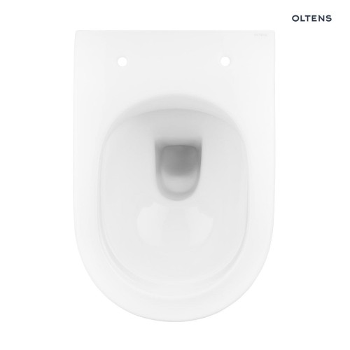 Oltens Hamnes Kort miska WC wisząca PureRim biała 42019000