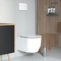 Oltens Holsted miska WC wisząca PureRim biała 42016000