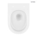 Oltens Hamnes Stille miska WC wisząca PureRim biała 42021000