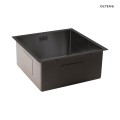 Oltens Stalvask zlewozmywak stalowy 1-komorowy 44x44 cm czarny 71100300