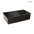 Oltens Stalvask zlewozmywak stalowy 1-komorowy 76x44 cm czarny 71102300