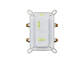 Natryskowy zestaw prysznicowy Corsan ZA30TCHW kwadratowa deszczownica z podtynkową baterią termostatyczną i funkcjonalną wylewką