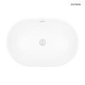 Oltens Tive umywalka 61x40 cm wpuszczana owalna biała 40323000