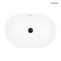 Oltens Tive umywalka 61x40 cm wpuszczana owalna biała 40323000