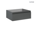 Oltens Vernal szafka 60 cm podumywalkowa wisząca grafit mat 60009400