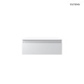 Oltens Vernal szafka 60 cm podumywalkowa wisząca szary mat 60009700