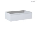 Oltens Vernal szafka 80 cm podumywalkowa wisząca szary mat 60010700