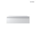 Oltens Vernal szafka 80 cm podumywalkowa wisząca szary mat 60010700