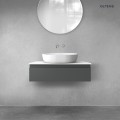 Oltens Vernal szafka 80 cm podumywalkowa wisząca grafit mat 60010400