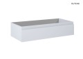Oltens Vernal szafka 100 cm podumywalkowa wisząca szary mat 60011700