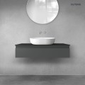 Oltens Vernal szafka 100 cm podumywalkowa wisząca grafit mat 60011400