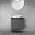 Oltens Vernal szafka 60 cm podumywalkowa wisząca grafit mat 60013400